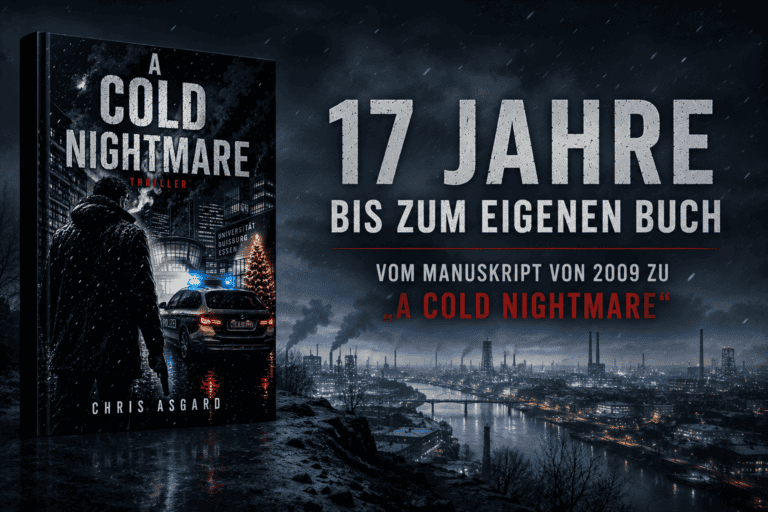 a cold nightmare chris asgard entstehung thriller