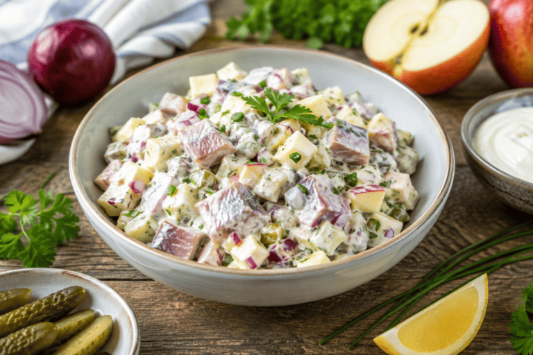 omega 3 rezept heringssalat